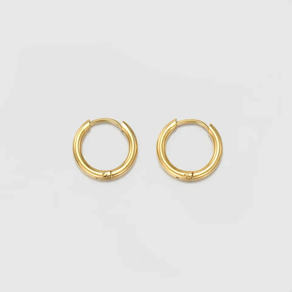 14K Gold-Filled Small Hoop Earrings