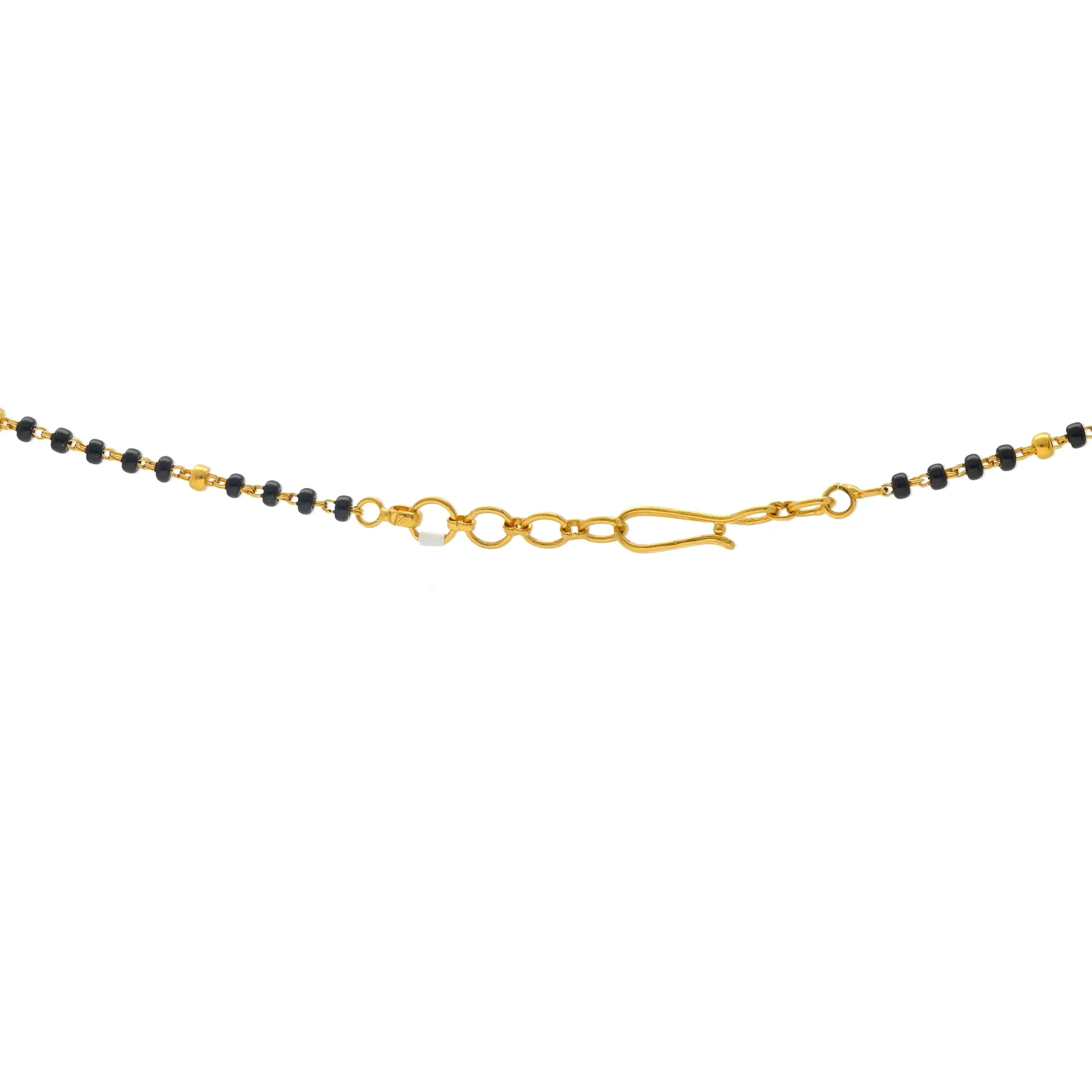 22K Yellow Gold Mangalsutra Necklace (12.3gm)