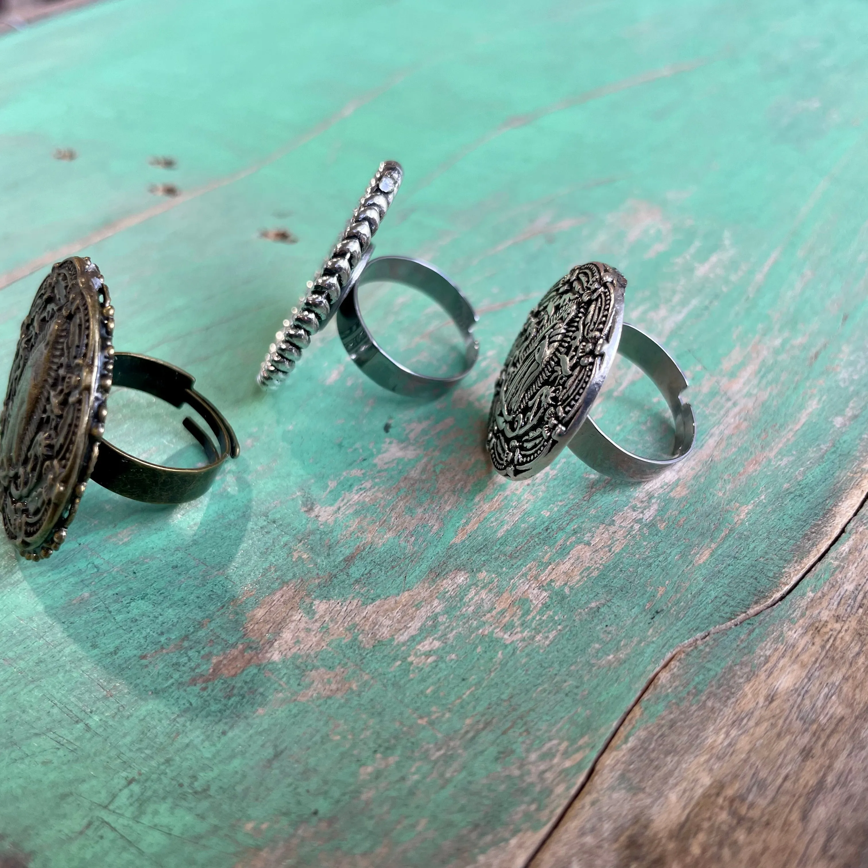 Adjustable Faith Rings