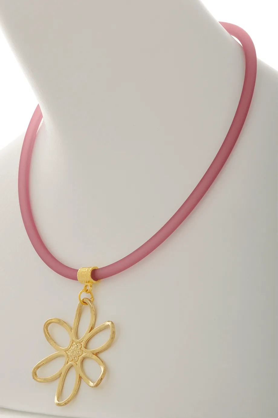 ALBERTO GALLETI DAISY Violet Rubber Pendant