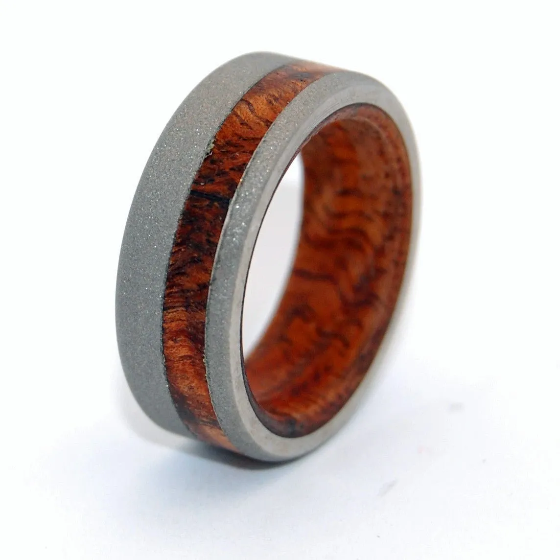 All You Need | Men's Hawaiian Koa Wood & Titanium Wedding Ring