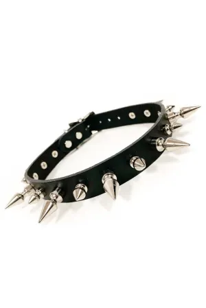 Anarchy Addict Spiked Collar