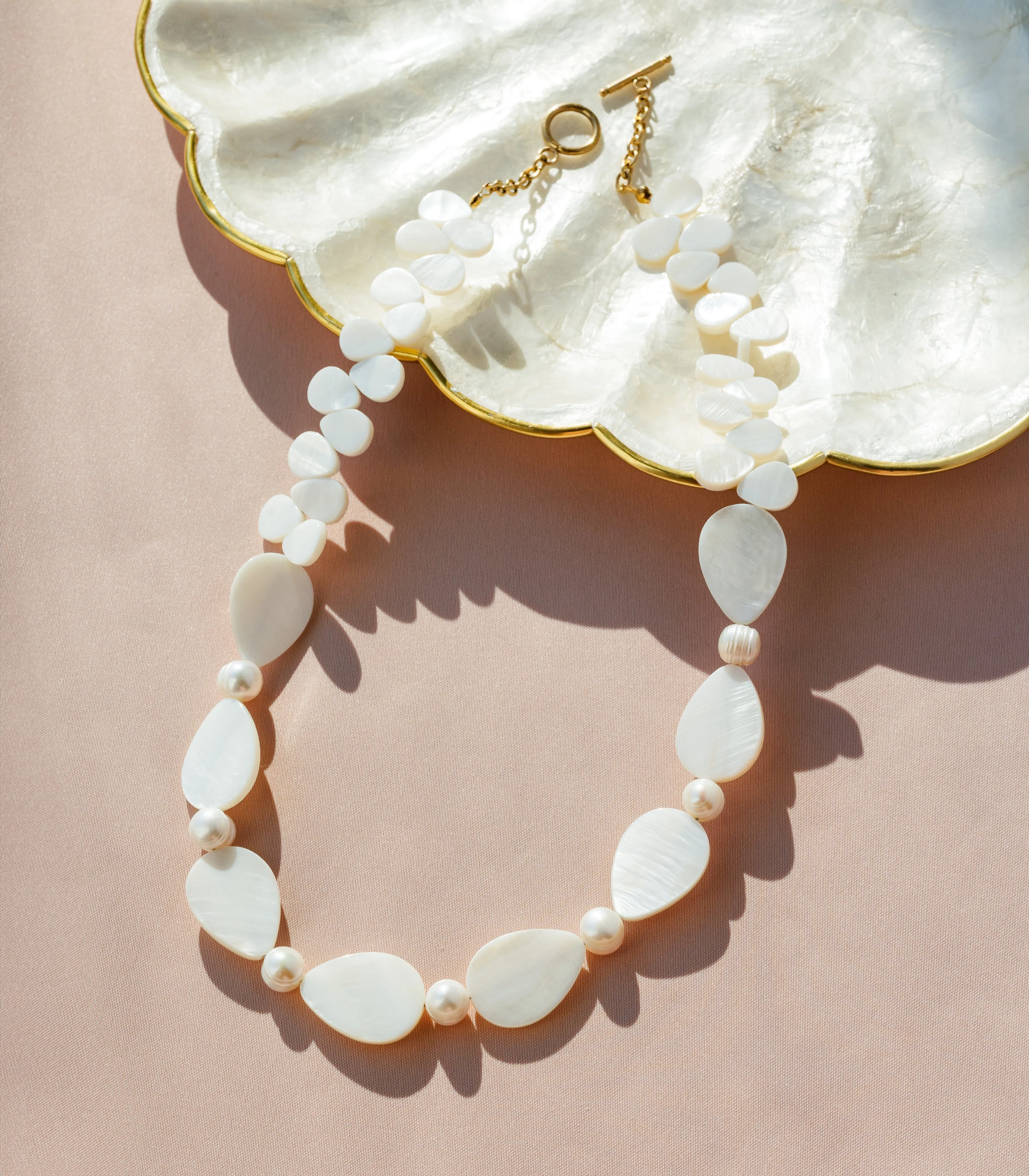 Angelica Capiz Shell Necklace