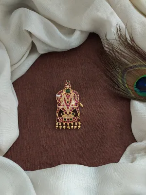 Antique Kemp Pendant Featuring Lakshmi