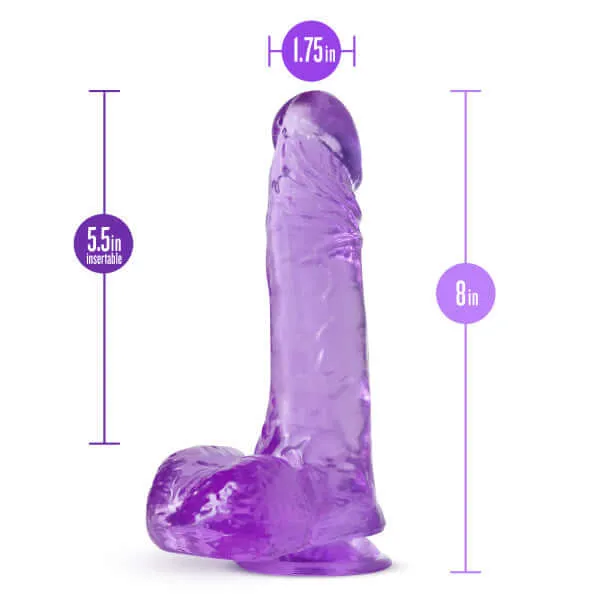 B Yours Plus Ram N Jam Purple Dildo