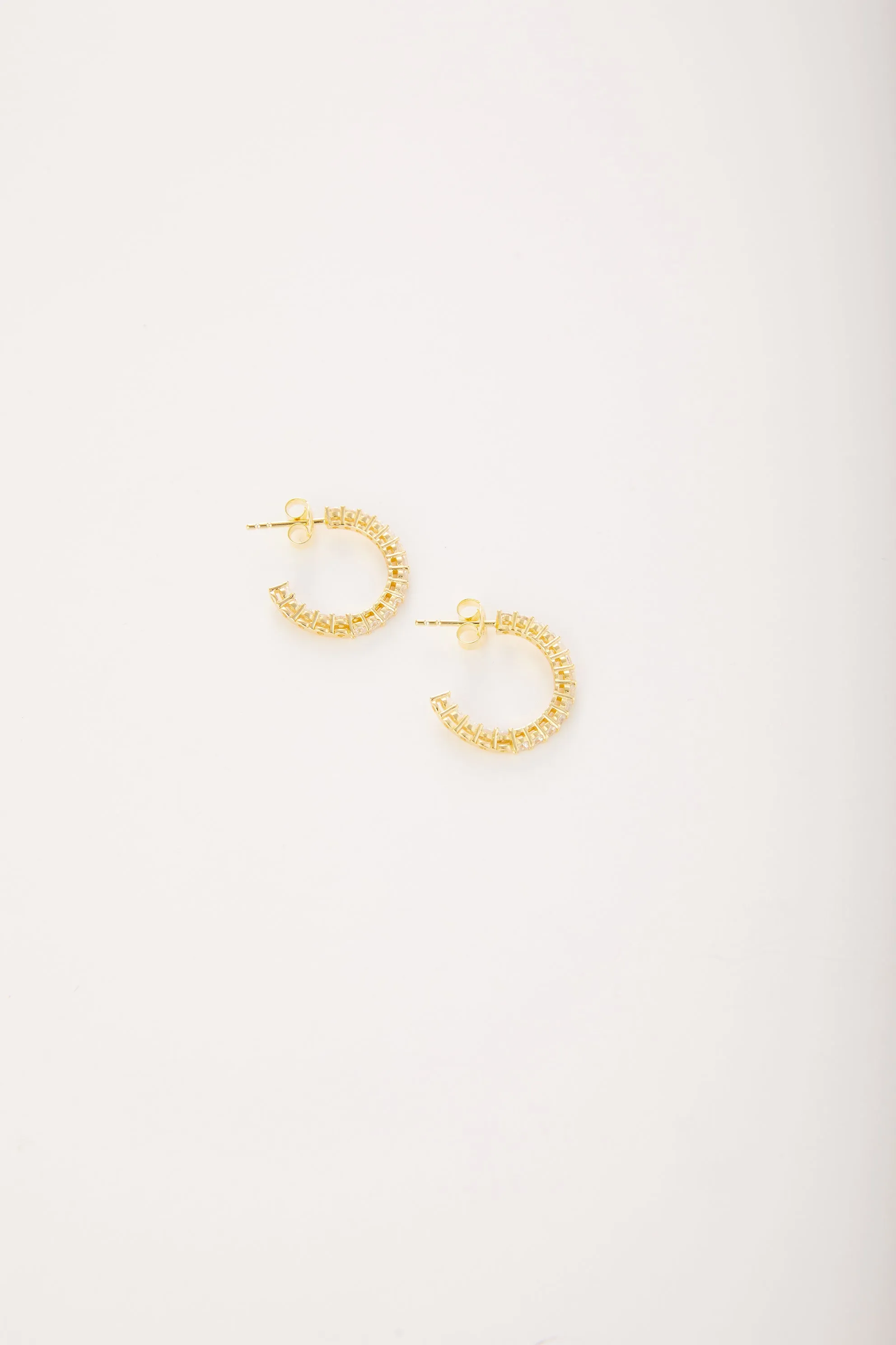 Cece Small Cubic Zirconia Hoops