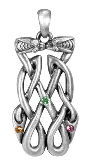 CELTIC SERPENTS PENDANT, C/30