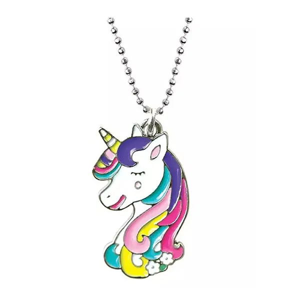 Children's Pendant Necklace with a Keepsake Box, Girls Neckalce - Unicorn