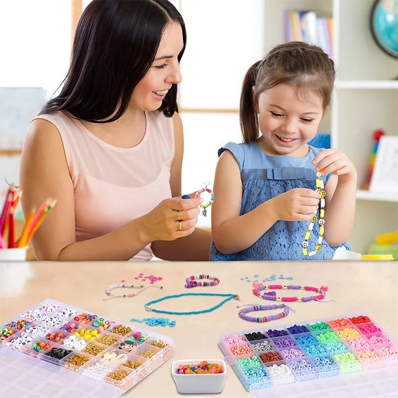 Clay Beads Bracelet Making Kit