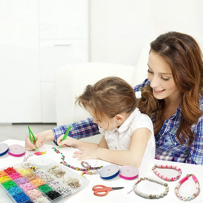 Clay Beads Bracelet Making Kit