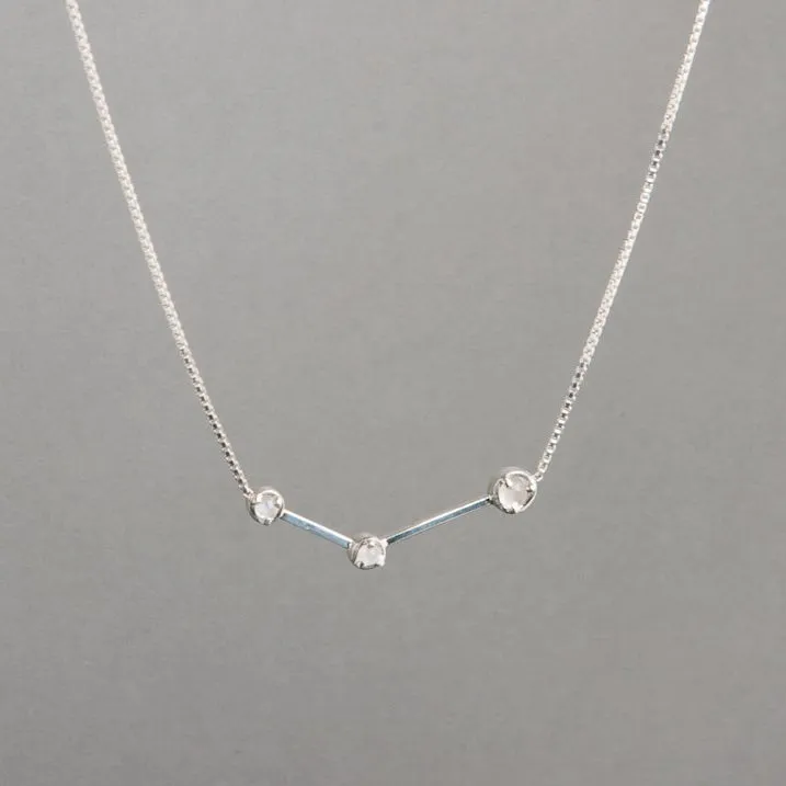 CONSTELLATION NECKLACE WITH MOONSTONE