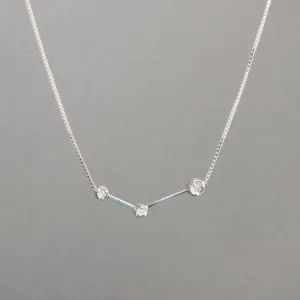 CONSTELLATION NECKLACE WITH MOONSTONE