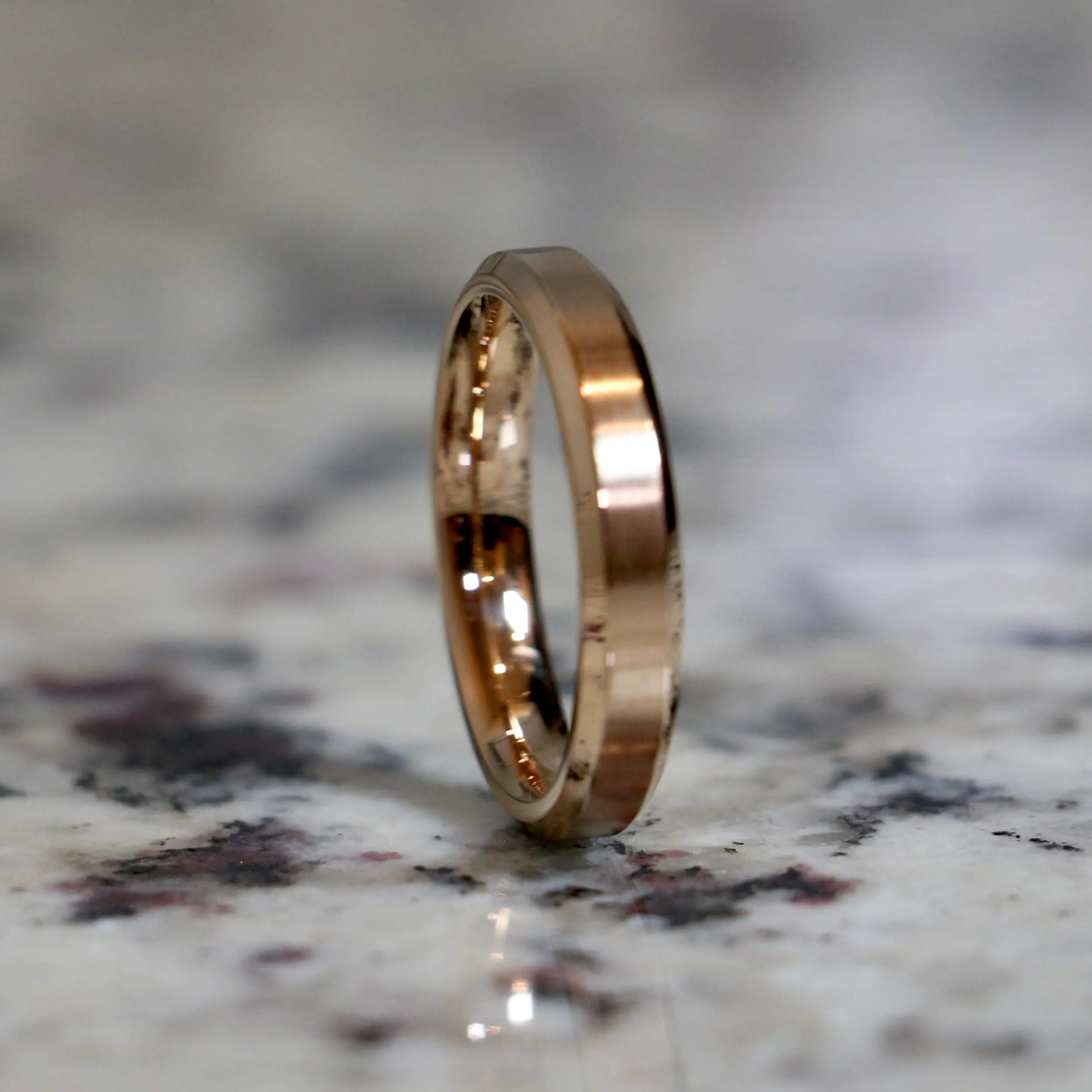 Couples Traditional | Rose Gold Wedding Ring Set