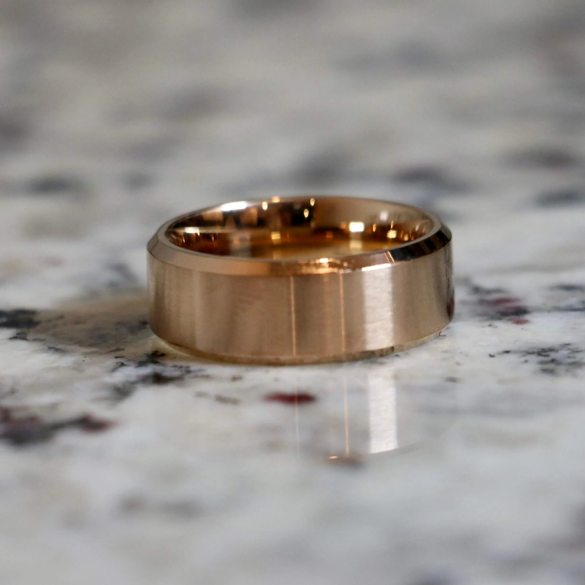 Couples Traditional | Rose Gold Wedding Ring Set