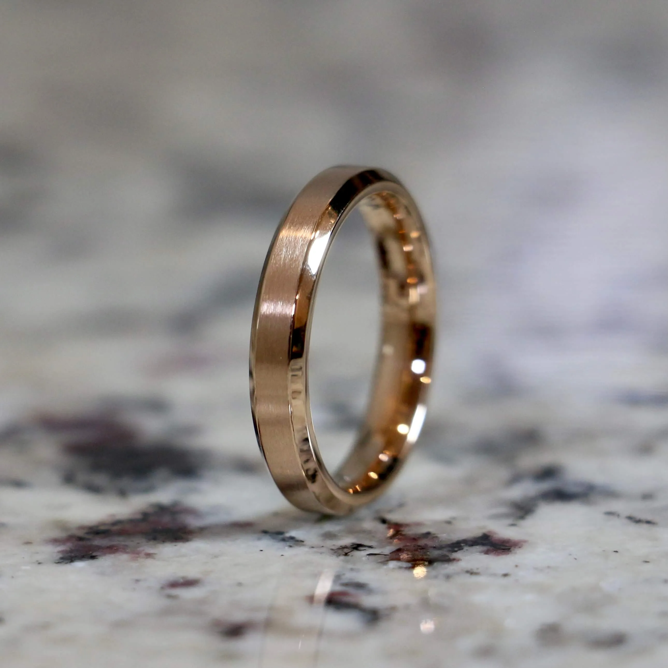 Couples Traditional | Rose Gold Wedding Ring Set