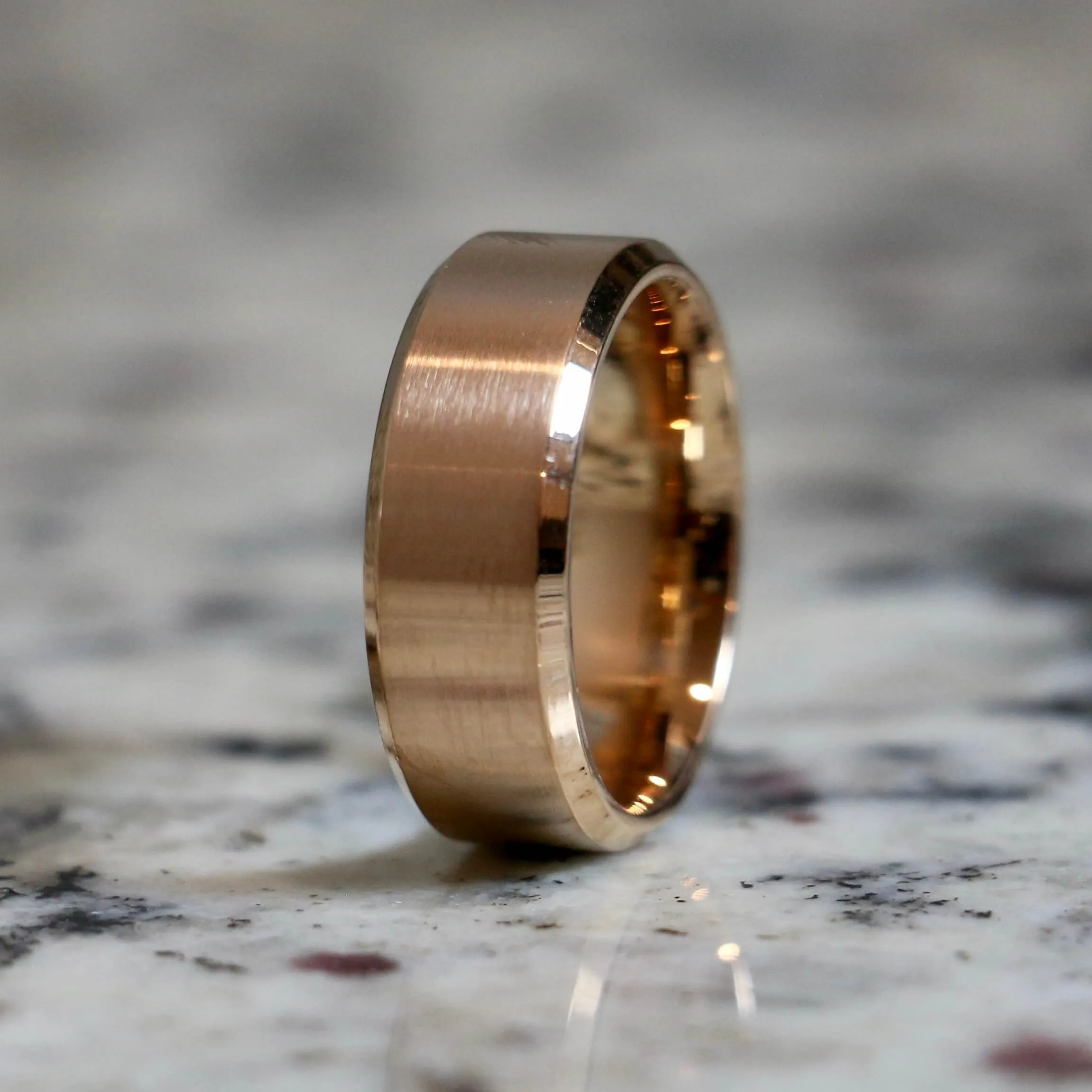 Couples Traditional | Rose Gold Wedding Ring Set