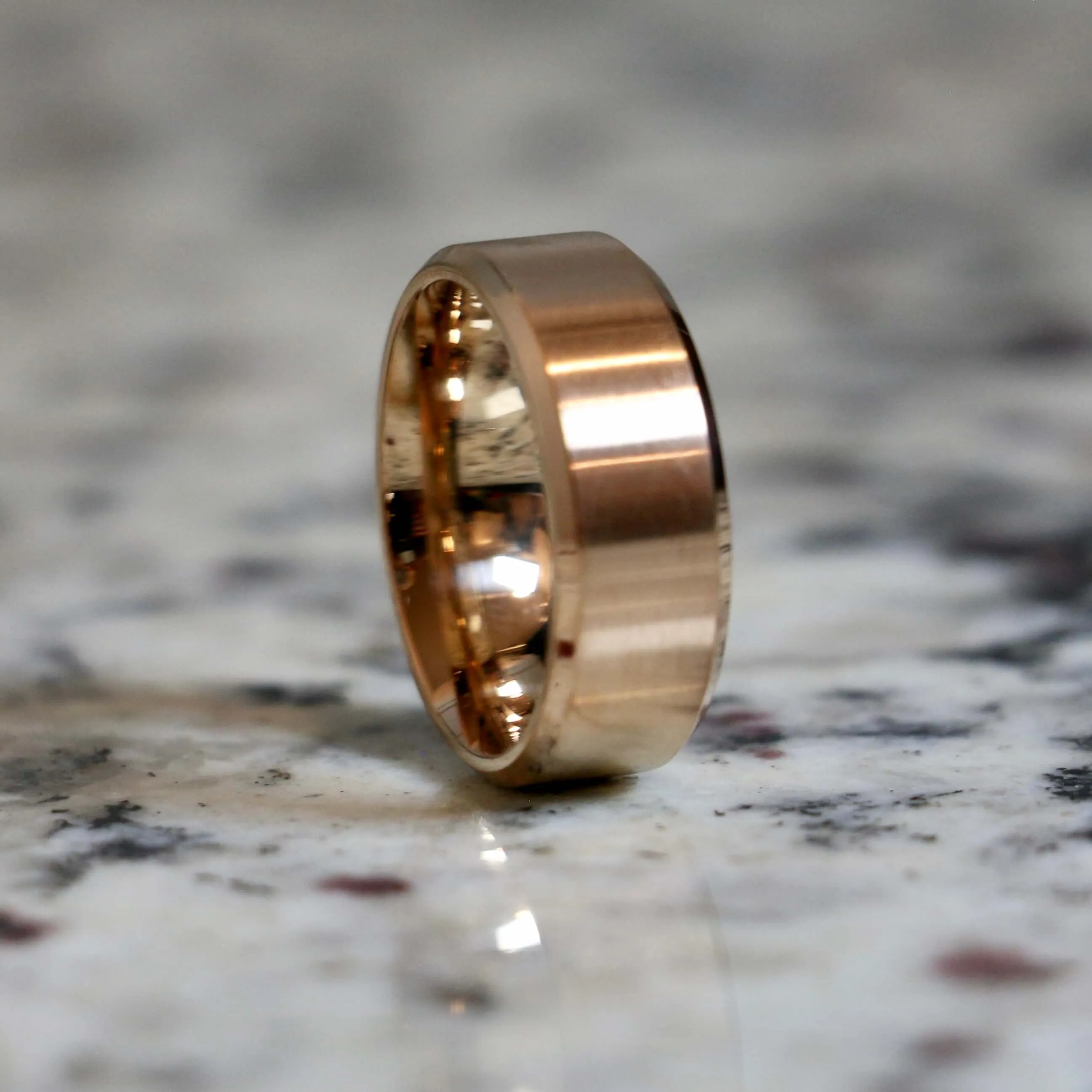 Couples Traditional | Rose Gold Wedding Ring Set