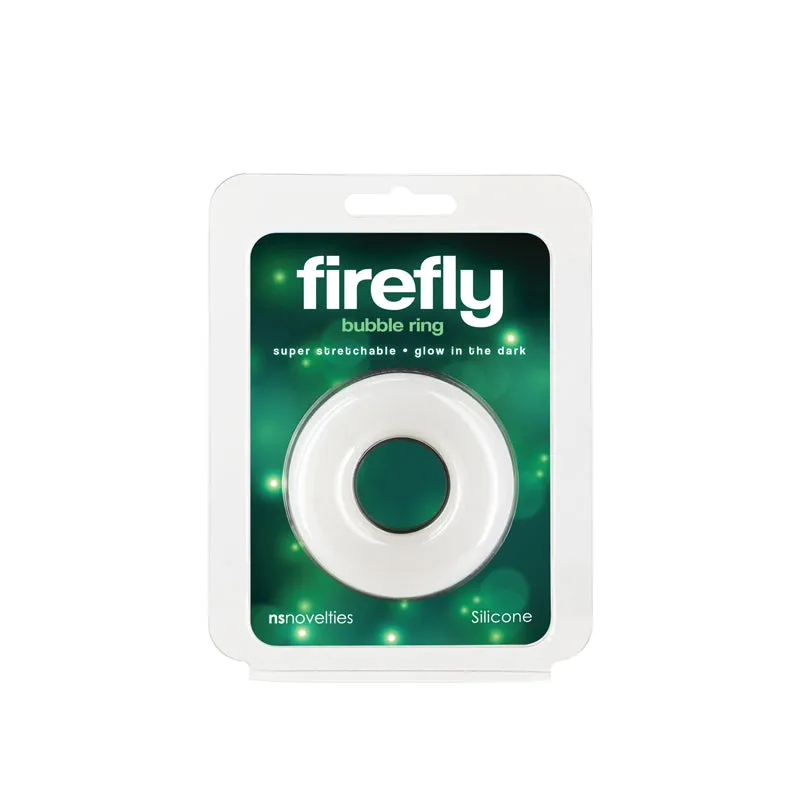 Firefly - Bubble Ring - Large - Glow in Dark Large Cock Ring