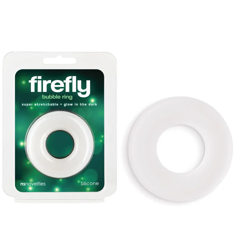 Firefly - Bubble Ring - Large - Glow in Dark Large Cock Ring