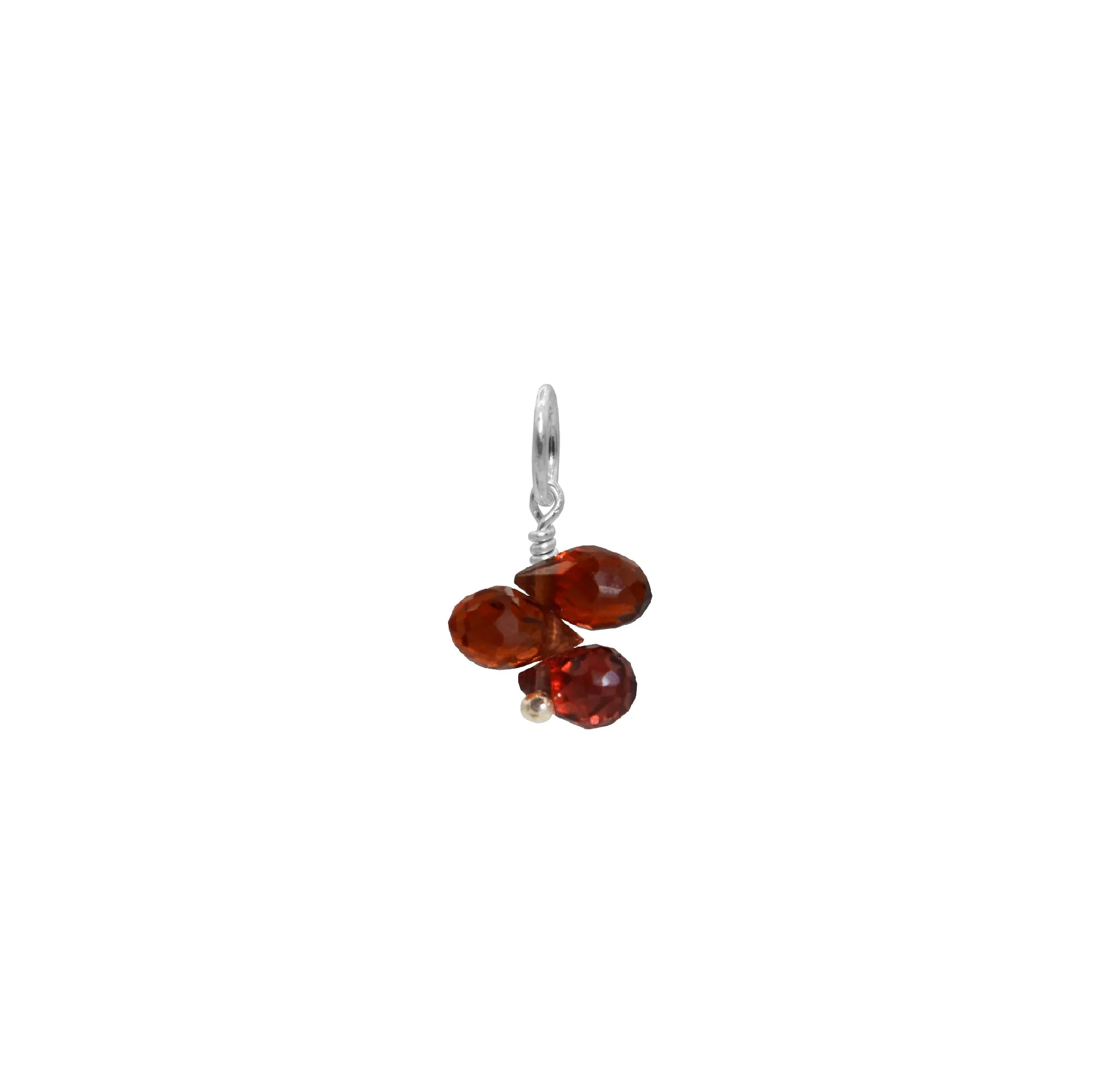 Gemstone Charm (Briolette Trio)