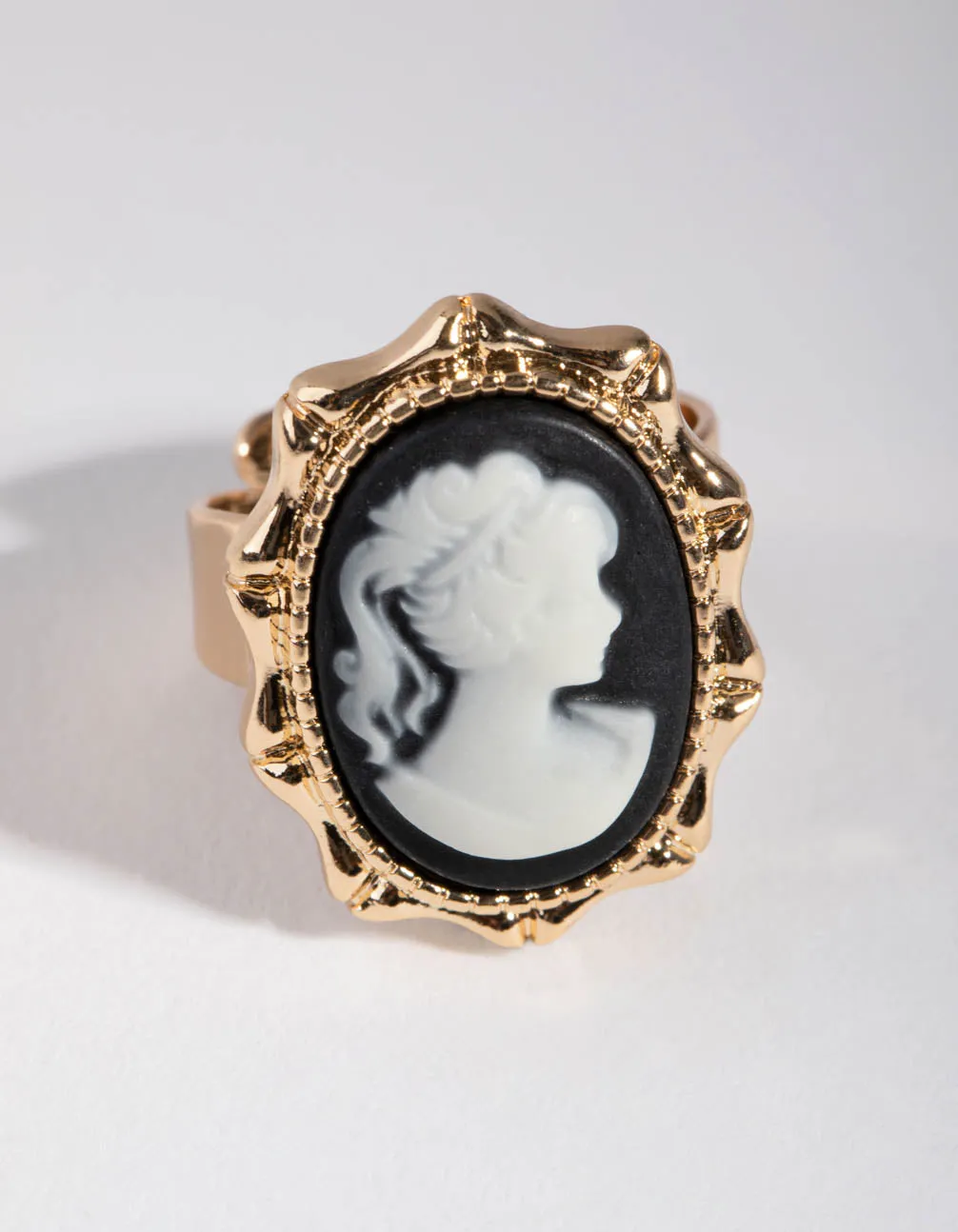 Gold Large Mary Ring