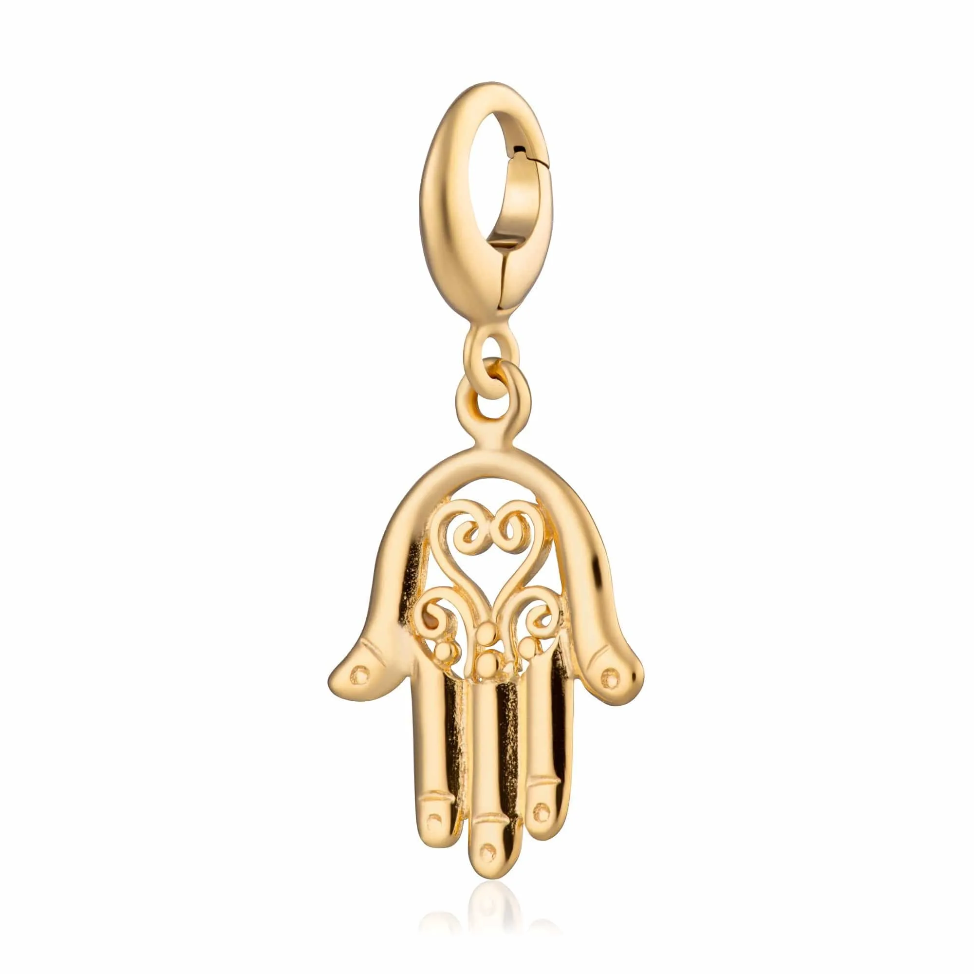 Gold Plated Fatima Hand Charm