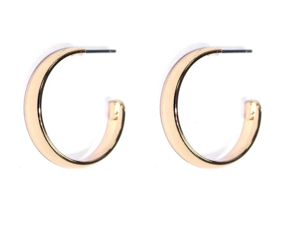 Gold Small .75" Hoop
Earring