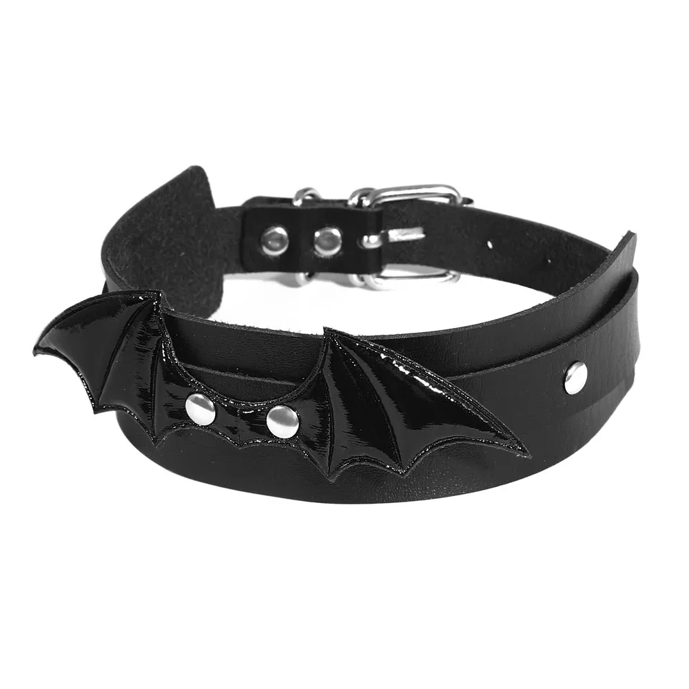 Halloween Bat Wings Gothic Choker