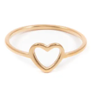 Heart Ring Gold