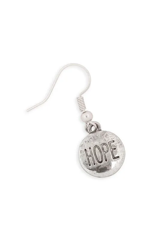 HOPE Pendant Earrings