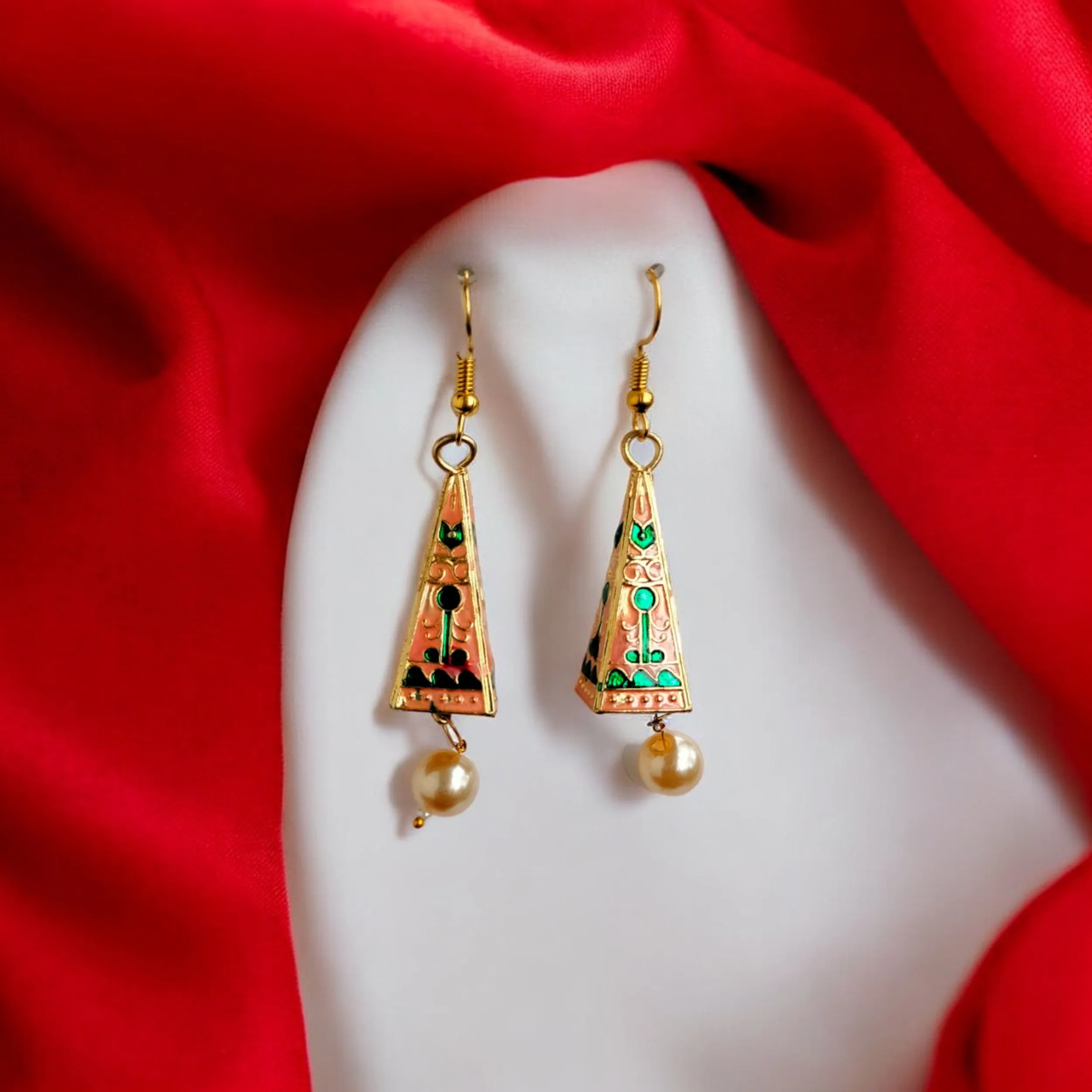 Jewelestia Enchanted Enamel Earrings