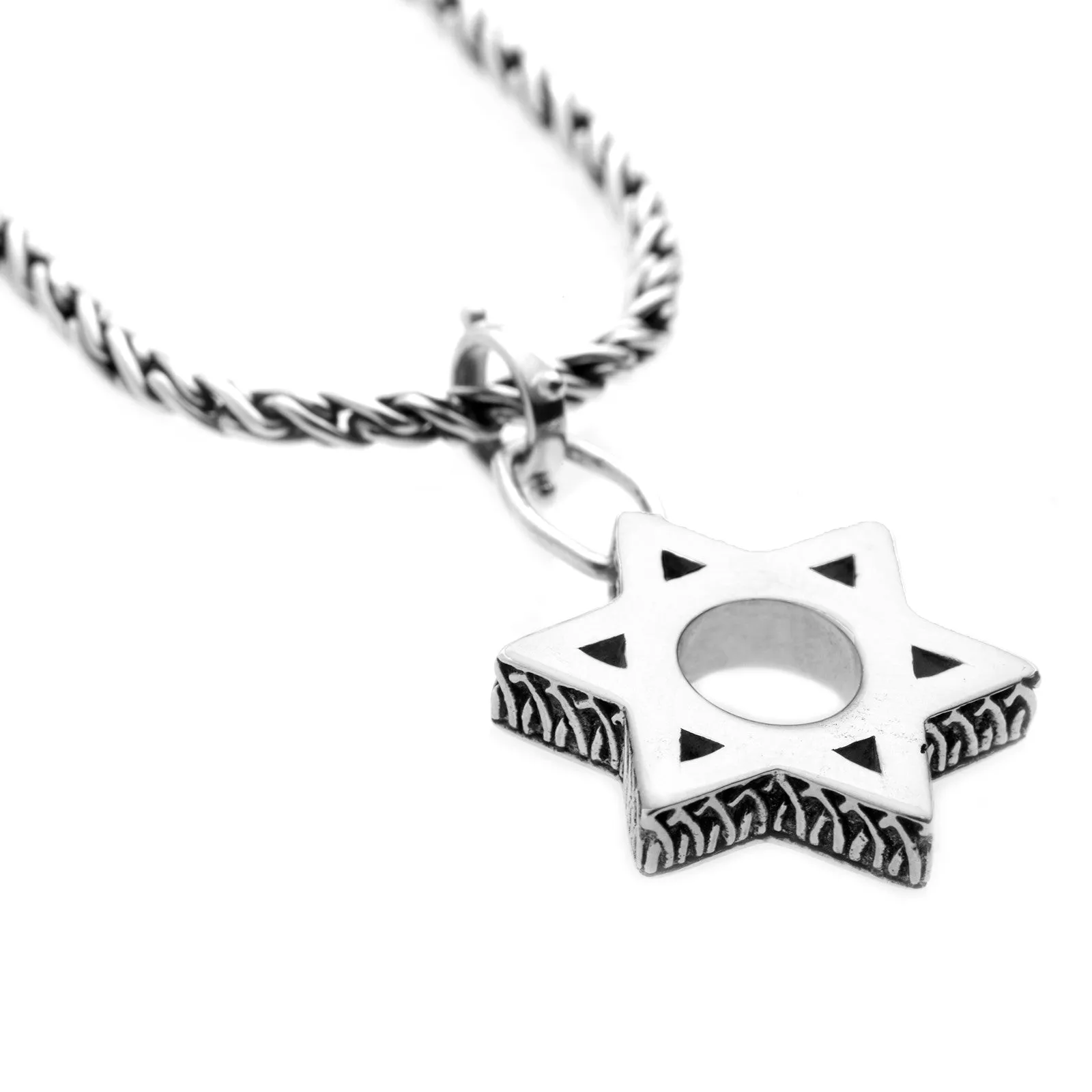 Jewish Museum Jewish Star Sterling Silver Necklace