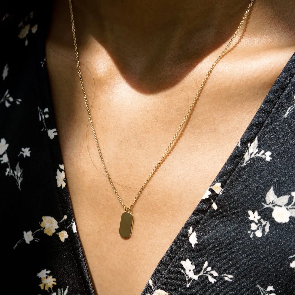 Julia Tag Necklace