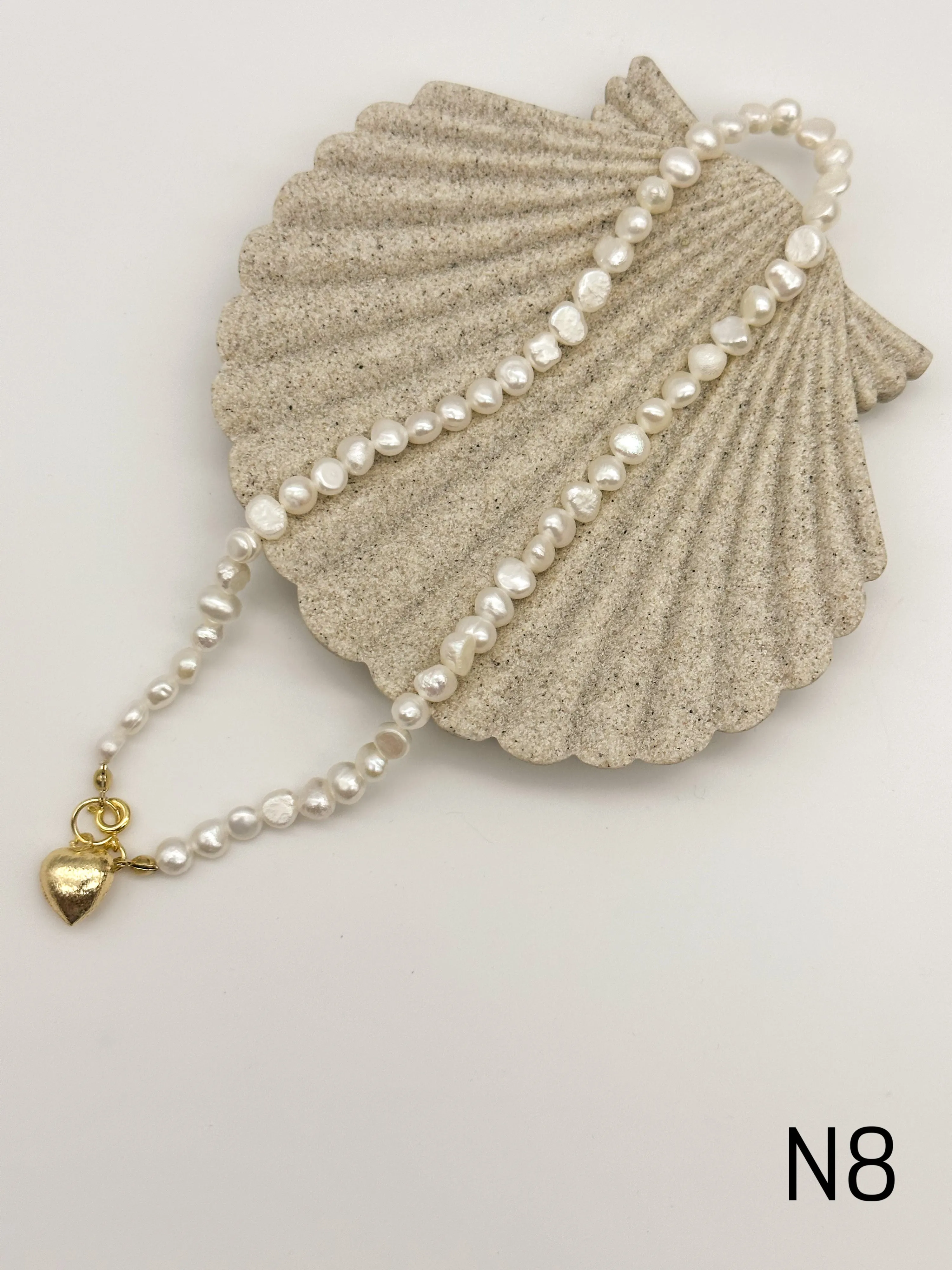 K-Pop Style Freshwater Pearl Necklace