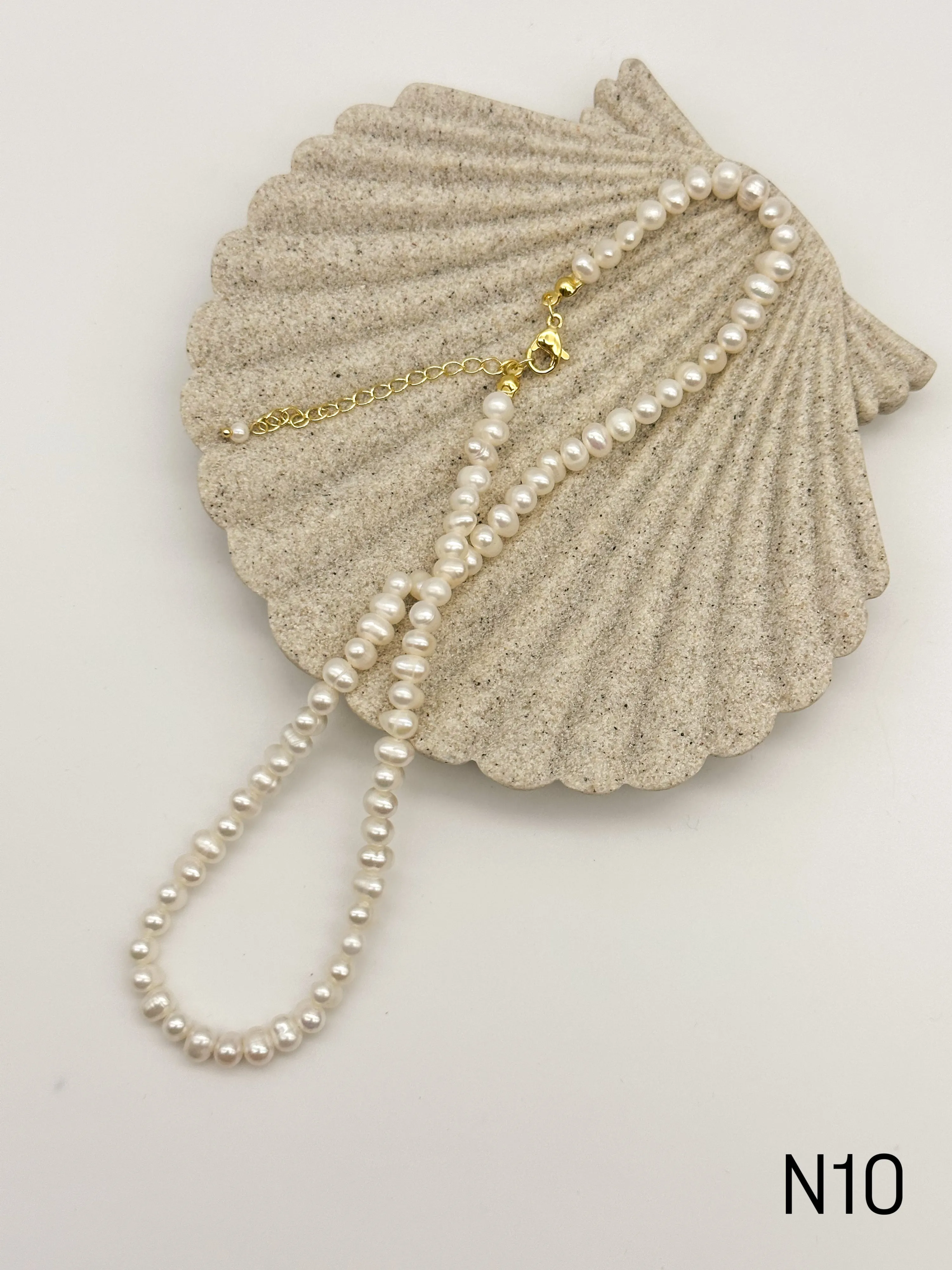 K-Pop Style Freshwater Pearl Necklace