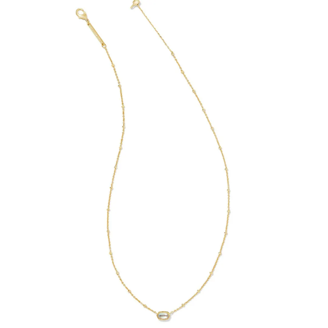 Kendra Scott Mini Elisa Satellite Necklace - Gold