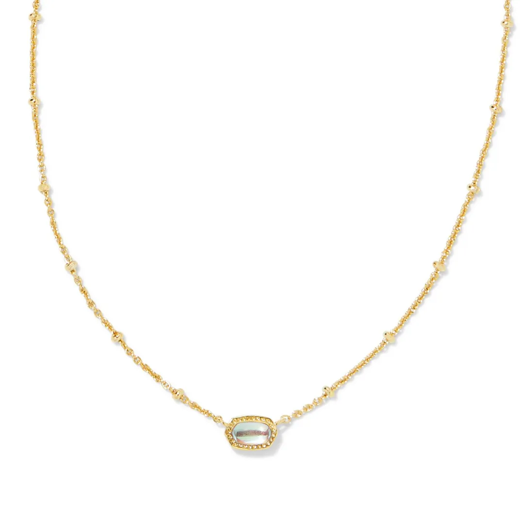 Kendra Scott Mini Elisa Satellite Necklace - Gold