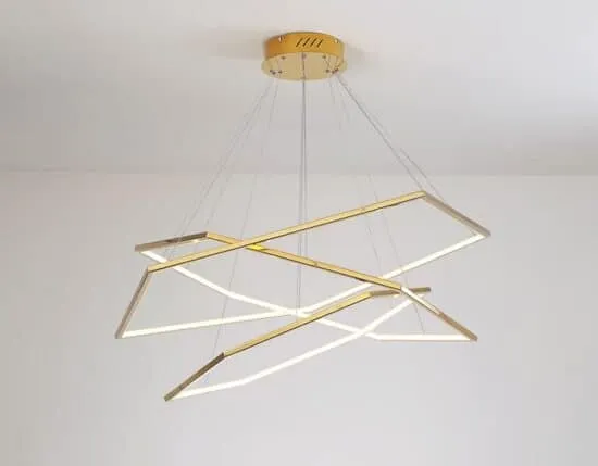 Laguuse Polygonal Large Rings Pendant Lamp