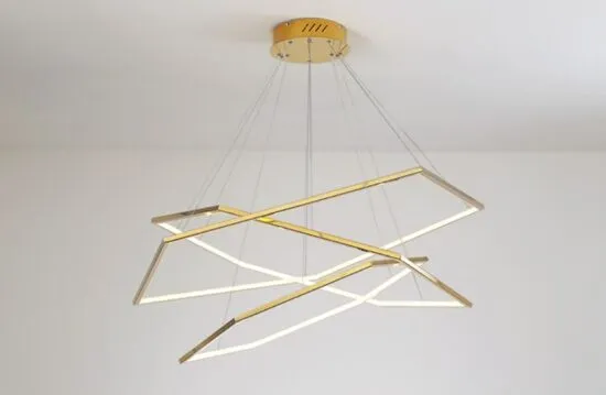 Laguuse Polygonal Large Rings Pendant Lamp