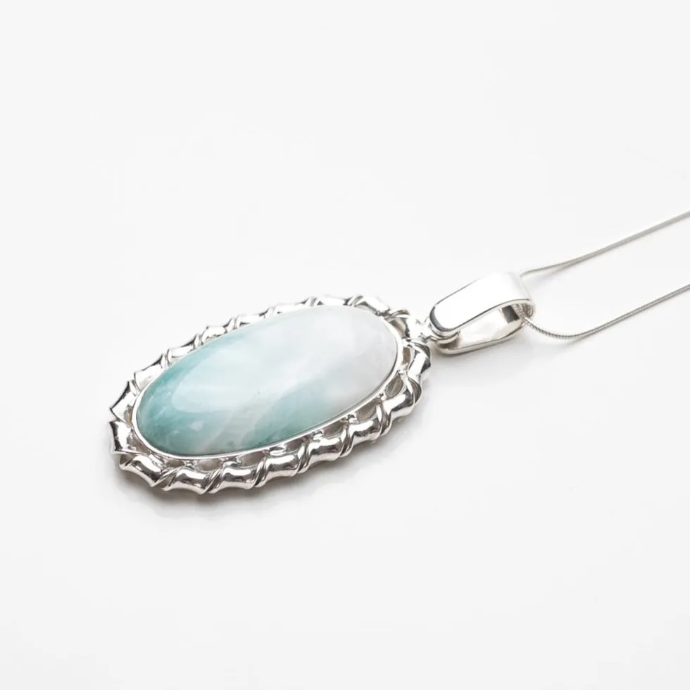 Larimar Pendant CLOUD XVI