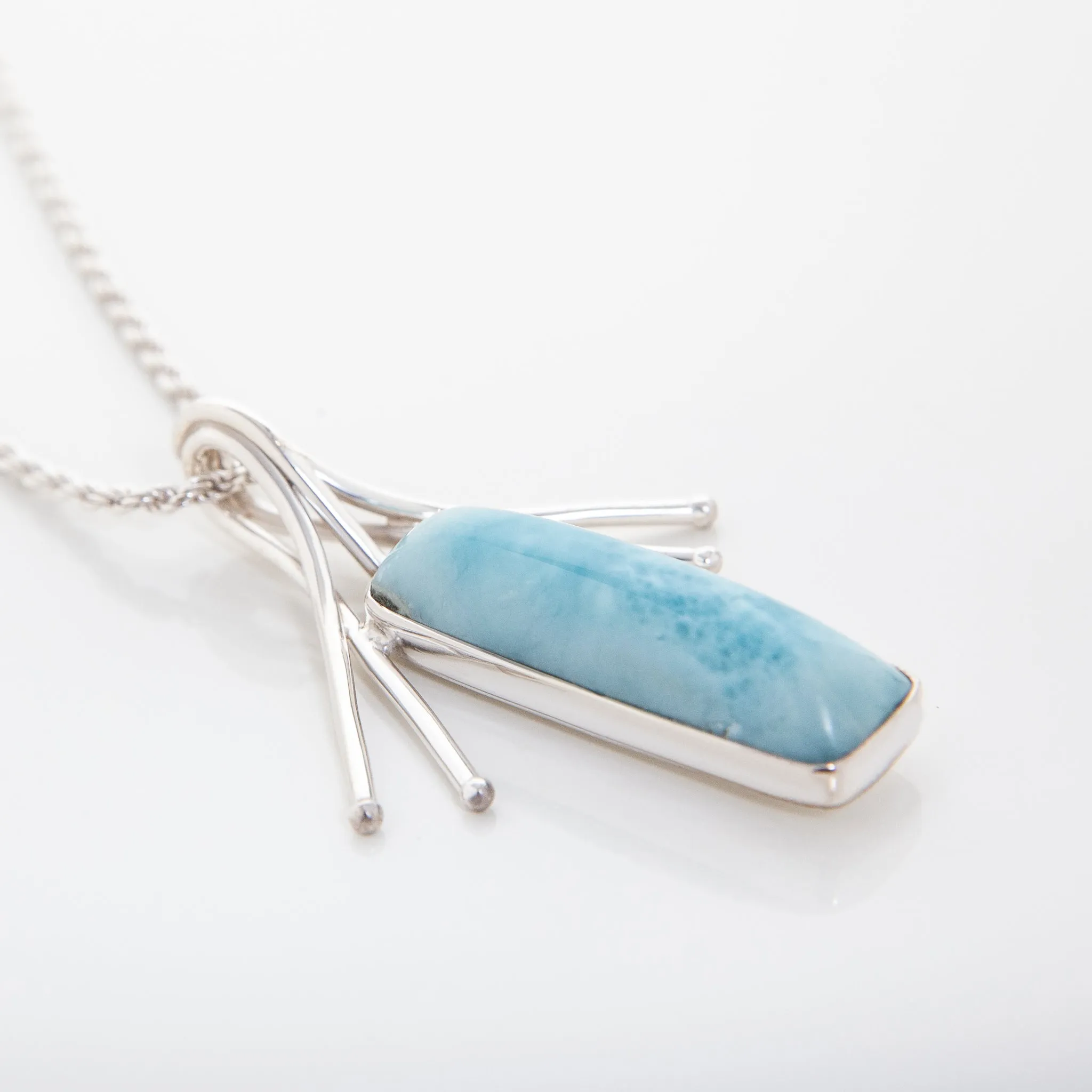 Larimar Pendant Faith