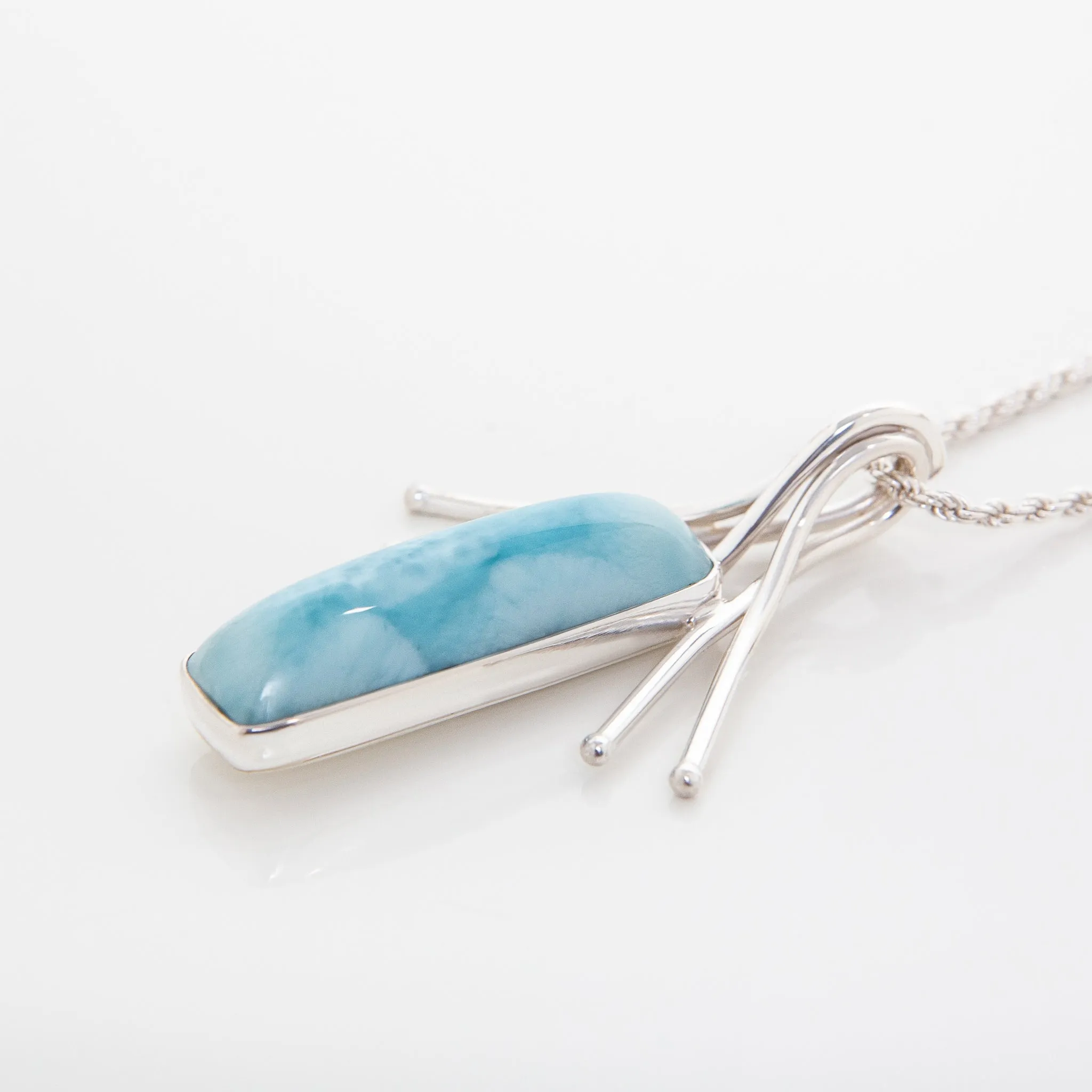 Larimar Pendant Faith