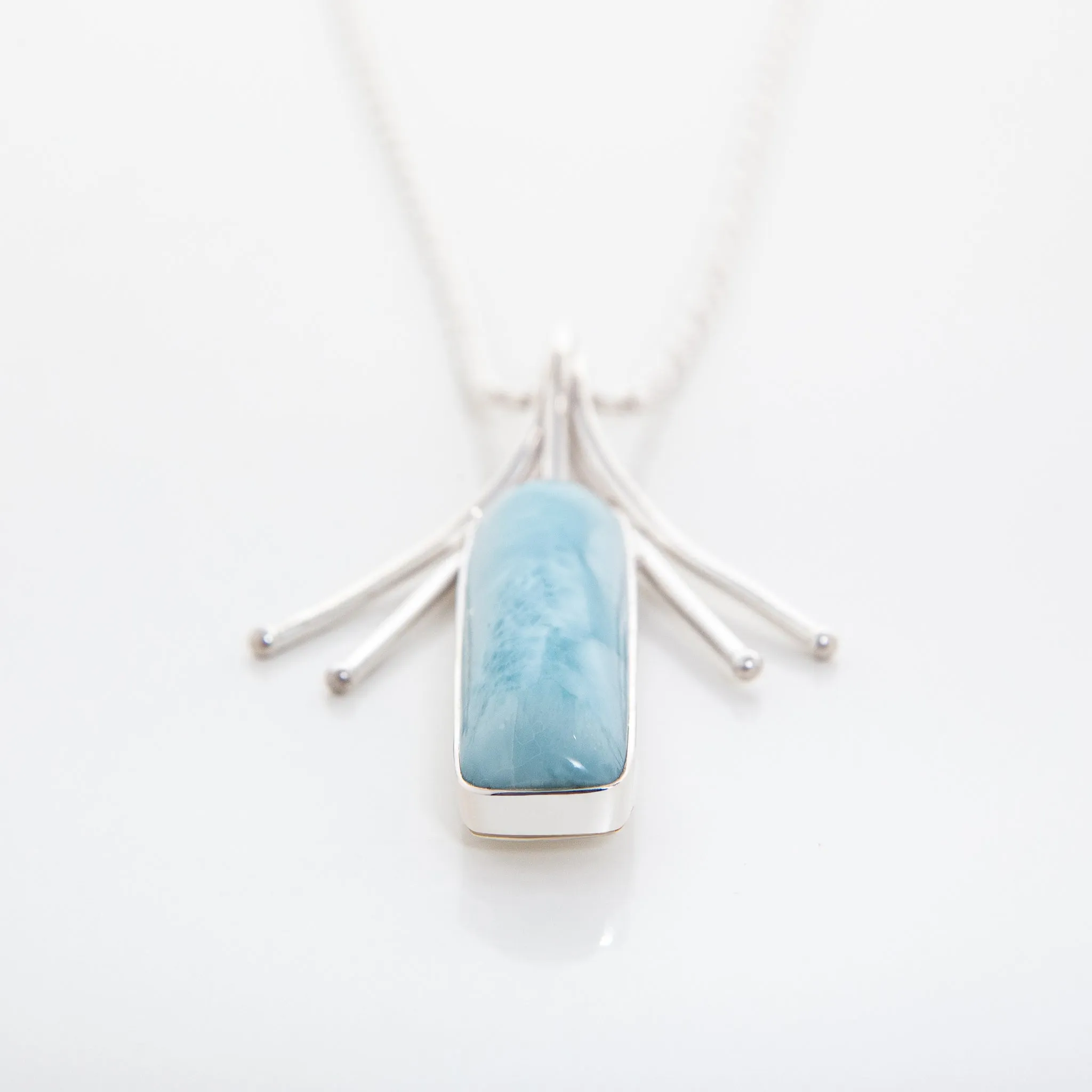 Larimar Pendant Faith