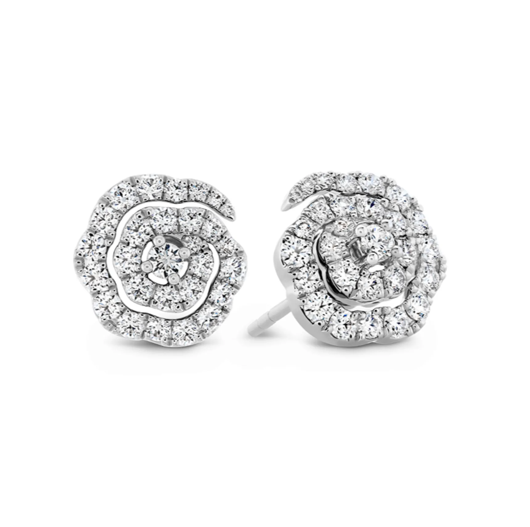 Lorelei Diamond Floral Earrings