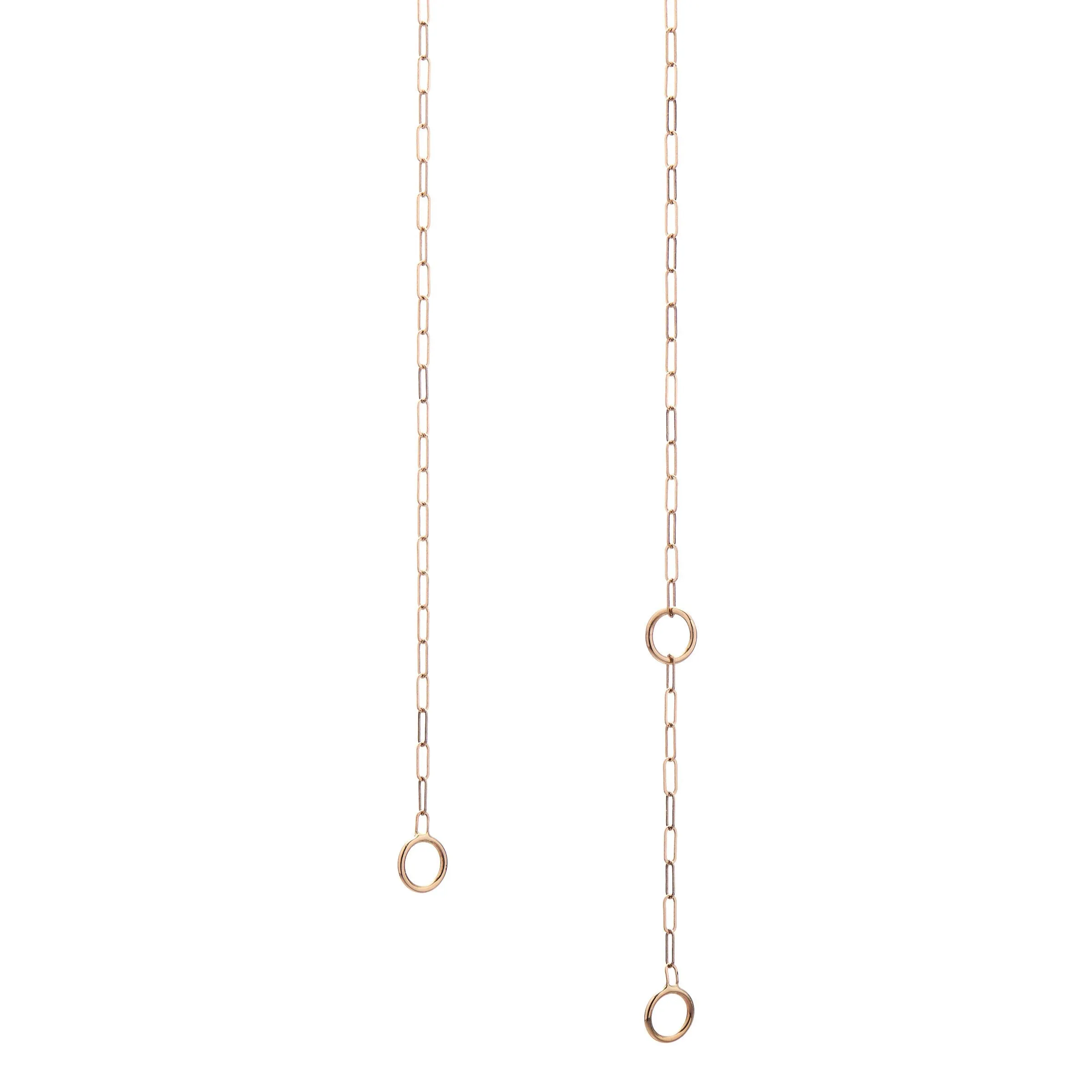 Marla Aaron 14k Yellow Gold Square Link Chain