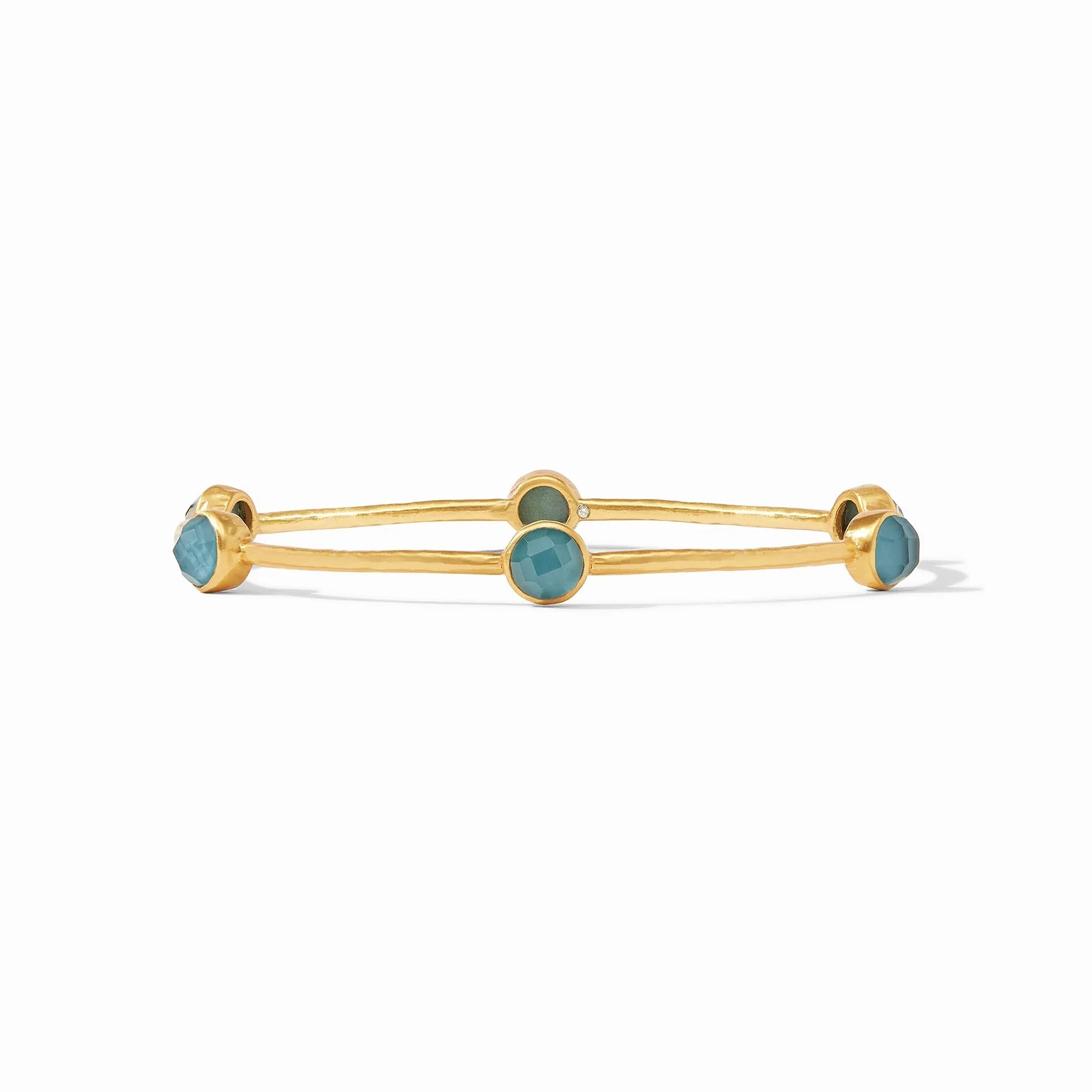 Milano Luxe Bangle Peacock Blue (Medium)