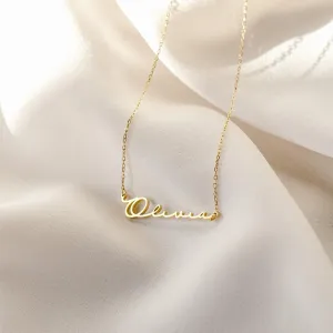 Minimal Name Necklace