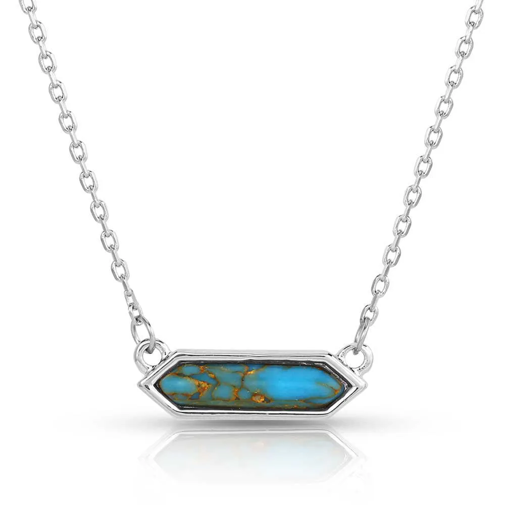 Montana Silversmiths Finishing Touch Turquoise Necklace