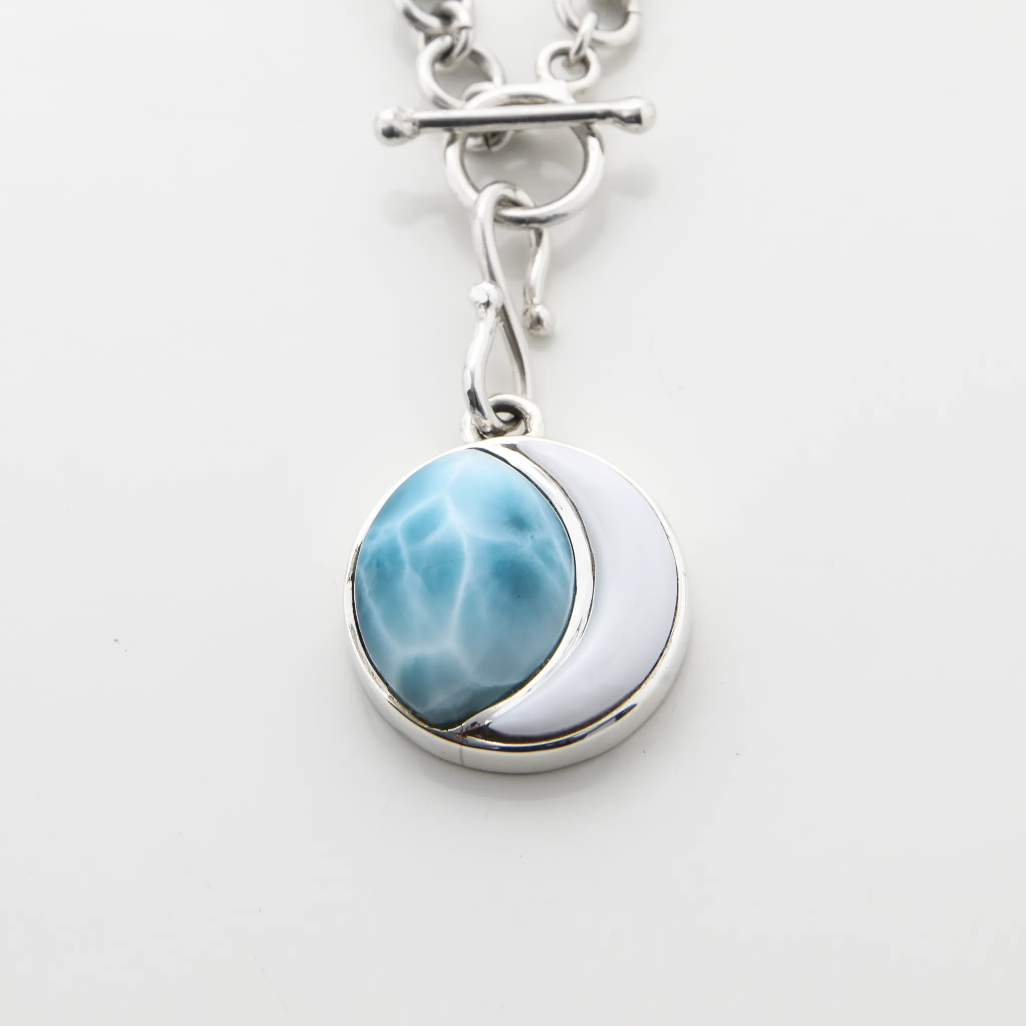 Mother Pearl Moon Charm