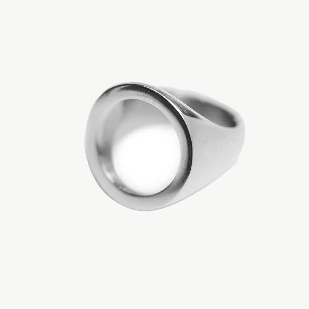 Open Circle Statement Ring